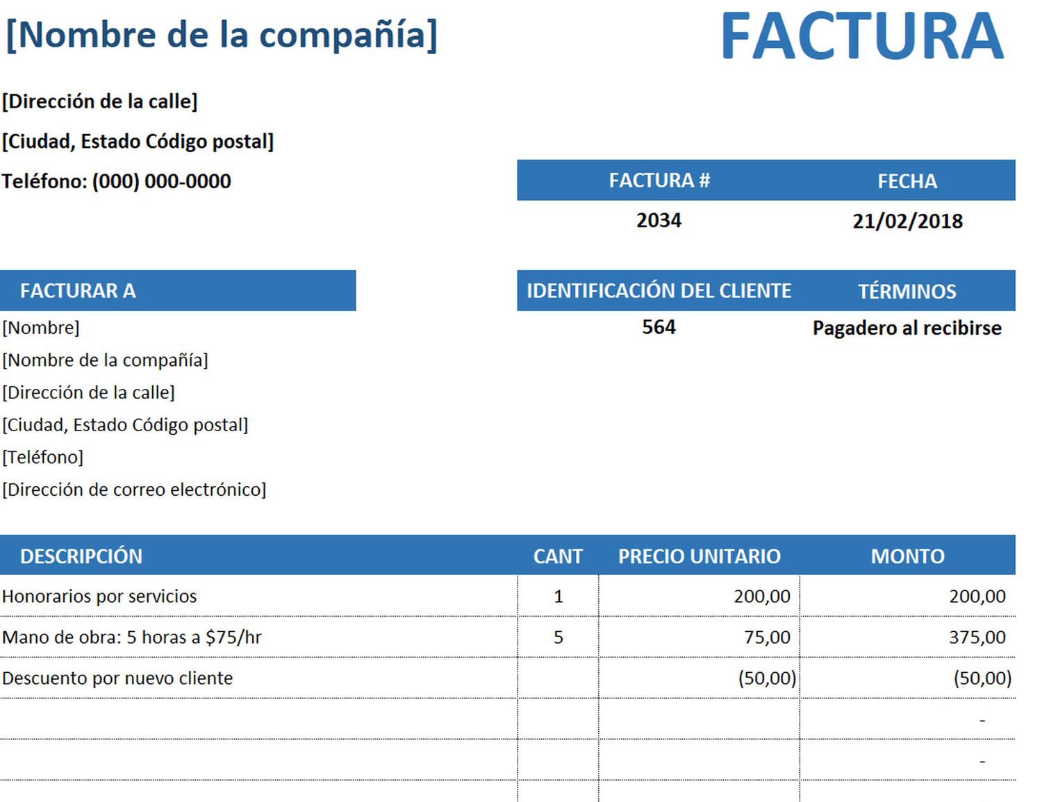 factura tipo b